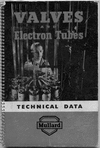 Thumbnail MULLARD ELECTRON VACUUM TUBE CATALOG MANUAL Radio TV Book Thumbnail MULLARD ELECTRON VACUUM TUBE CATALOG MANUAL Radio TV Book