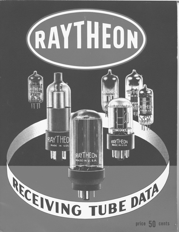 Product picture RAYTHEON ELECTRON VACUUM TUBE CATALOG MANUAL Radio TV Book
